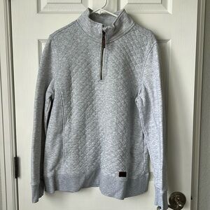 LL Bean quarter-zip sweatshirt xl